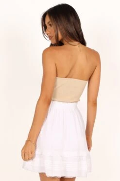 Freya Skirt - White -Fashion Dress petal and pup usa bottoms freya skirt white 33453712474289