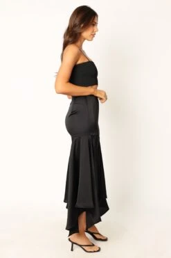 Jair Midi Skirt - Black -Fashion Dress petal and pup usa bottoms jair midi skirt black 33935877505201