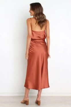 Persia Skirt - Rust -Fashion Dress petal and pup usa bottoms persia skirt rust 30575943942321