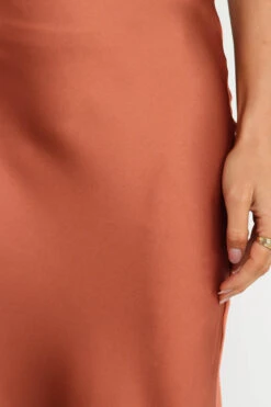 Persia Skirt - Rust -Fashion Dress petal and pup usa bottoms persia skirt rust 30575944007857