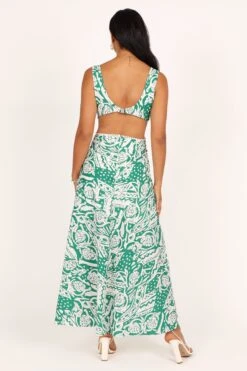 Alora Dress - Green -Fashion Dress petal and pup usa dresses alora dress green 33337393807537