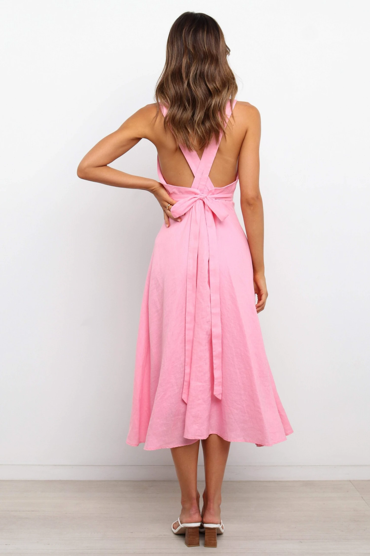 Alvina Dress - Pink 6 Alvina Dress - Pink - Image 5
