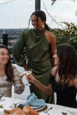 Amelie One Shoulder Midi Dress - Olive 13 Amelie One Shoulder Midi Dress - Olive -Fashion Dress petal and pup usa dresses amelie one shoulder maxi dress olive 32741112873137