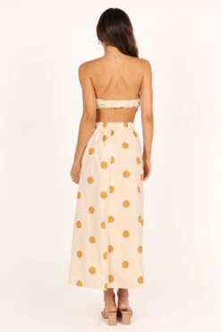 Angelique Dress - Beige Spot -Fashion Dress petal and pup usa dresses angelique dress beige spot 33378338144433