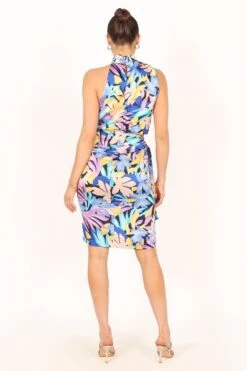 Arte Mini Dress - Blue Floral -Fashion Dress petal and pup usa dresses arte midi dress blue floral 33779254919345