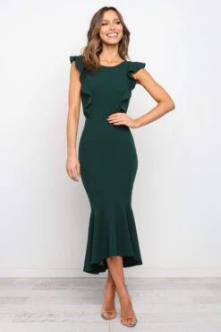 Avani Dress - Emerald -Fashion Dress petal and pup usa dresses avani dress emerald 15037058220106