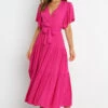 Barker Dress - Pink -Fashion Dress petal and pup usa dresses barker dress pink 30798064746673
