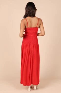 Fashion Dress -Fashion Dress petal and pup usa dresses bell shirred midi dress red 32257864630449