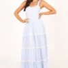 Camille Maxi Dress - Blue -Fashion Dress petal and pup usa dresses camille maxi dress blue 33757577380017