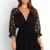 Carrie Dress - Black 2 Carrie Dress - Black -Fashion Dress petal and pup usa dresses carrie dress black 31477215002801