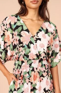 Cautilina Maxi Dress - Peach Floral -Fashion Dress petal and pup usa dresses cautilina maxi dress peach floral 32237106495665