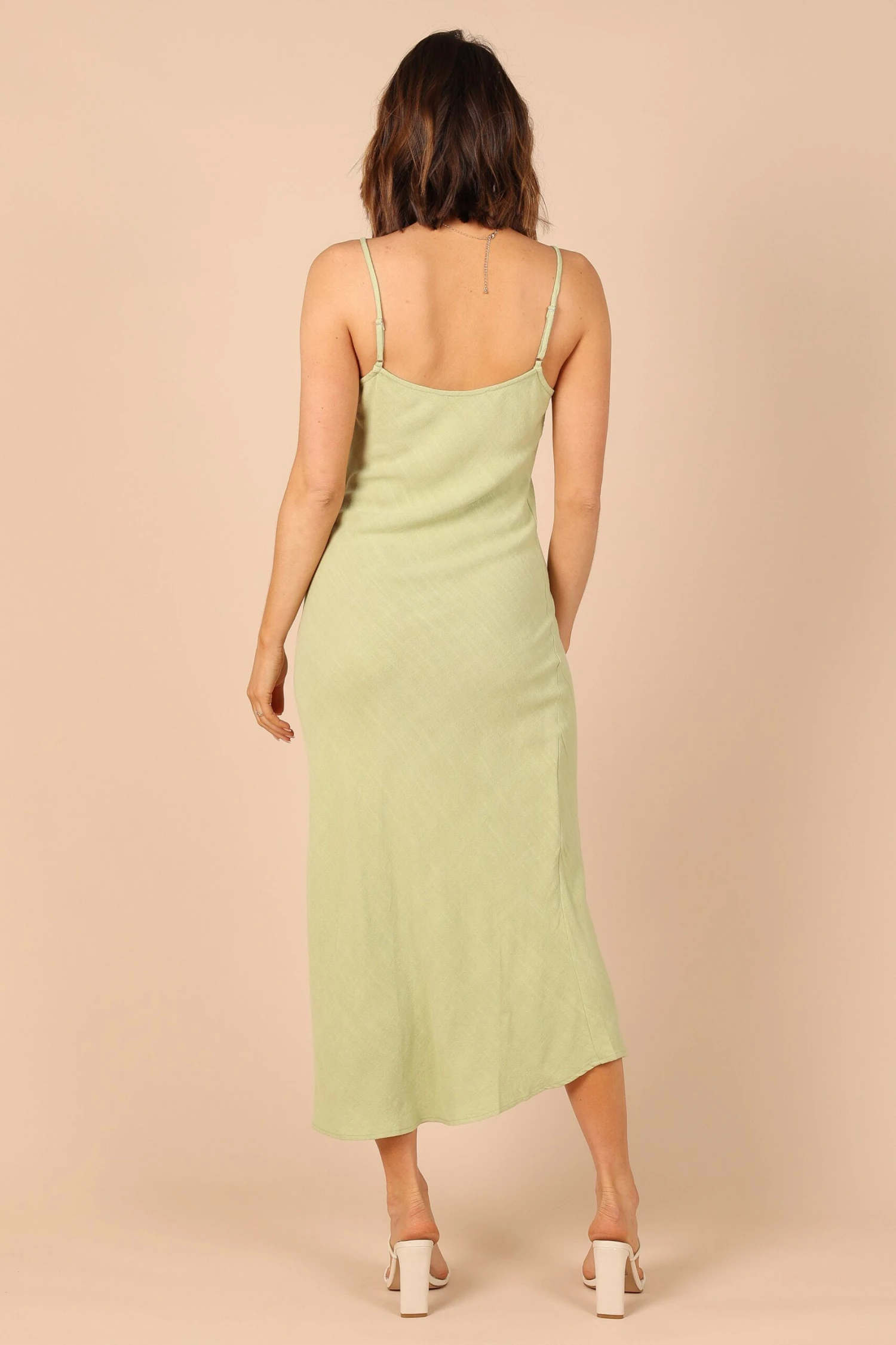 Cecily Slip Dress - Sage 4 Cecily Slip Dress - Sage - Image 2