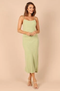 Cecily Slip Dress - Sage 13 Cecily Slip Dress - Sage -Fashion Dress petal and pup usa dresses cecily slip dress sage 32323122200753