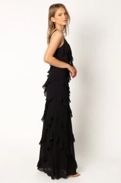 Ciao Ruffles Maxi Dress - Black -Fashion Dress petal and pup usa dresses ciao ruffles maxi dress black 33987170402481