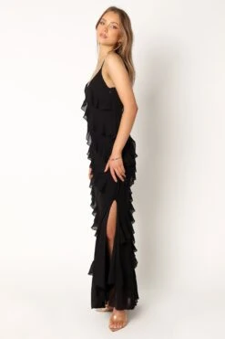 Ciao Ruffles Maxi Dress - Black -Fashion Dress petal and pup usa dresses ciao ruffles maxi dress black 33987170468017