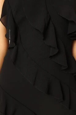 Ciao Ruffles Maxi Dress - Black -Fashion Dress petal and pup usa dresses ciao ruffles maxi dress black 33987170566321