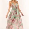 Ciara Maxi Dress - Green Multi -Fashion Dress petal and pup usa dresses ciara maxi dress green multi 33712117481649