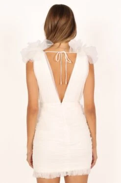 Clementine Mini Dress - White -Fashion Dress petal and pup usa dresses clementine mini dress white 33712114565297