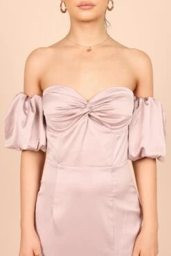 Dahlia Off Shoulder Puff Sleeve Midi Dress - Lilac 13 Dahlia Off Shoulder Puff Sleeve Midi Dress - Lilac -Fashion Dress petal and pup usa dresses dahlia off shoulder puff sleeve midi dress lilac 32390892126385
