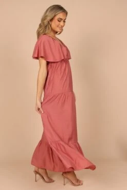 Danita Maxi Dress - Rose -Fashion Dress petal and pup usa dresses danita maxi dress rose 32237005897905