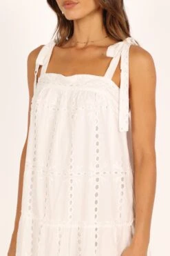 Danna Dress - White -Fashion Dress petal and pup usa dresses danna dress white 33378401779889