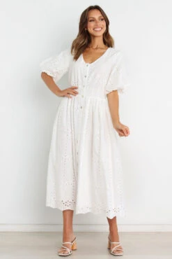 Ellison Dress - White 12 Ellison Dress - White -Fashion Dress petal and pup usa dresses ellison dress white 31772693659825