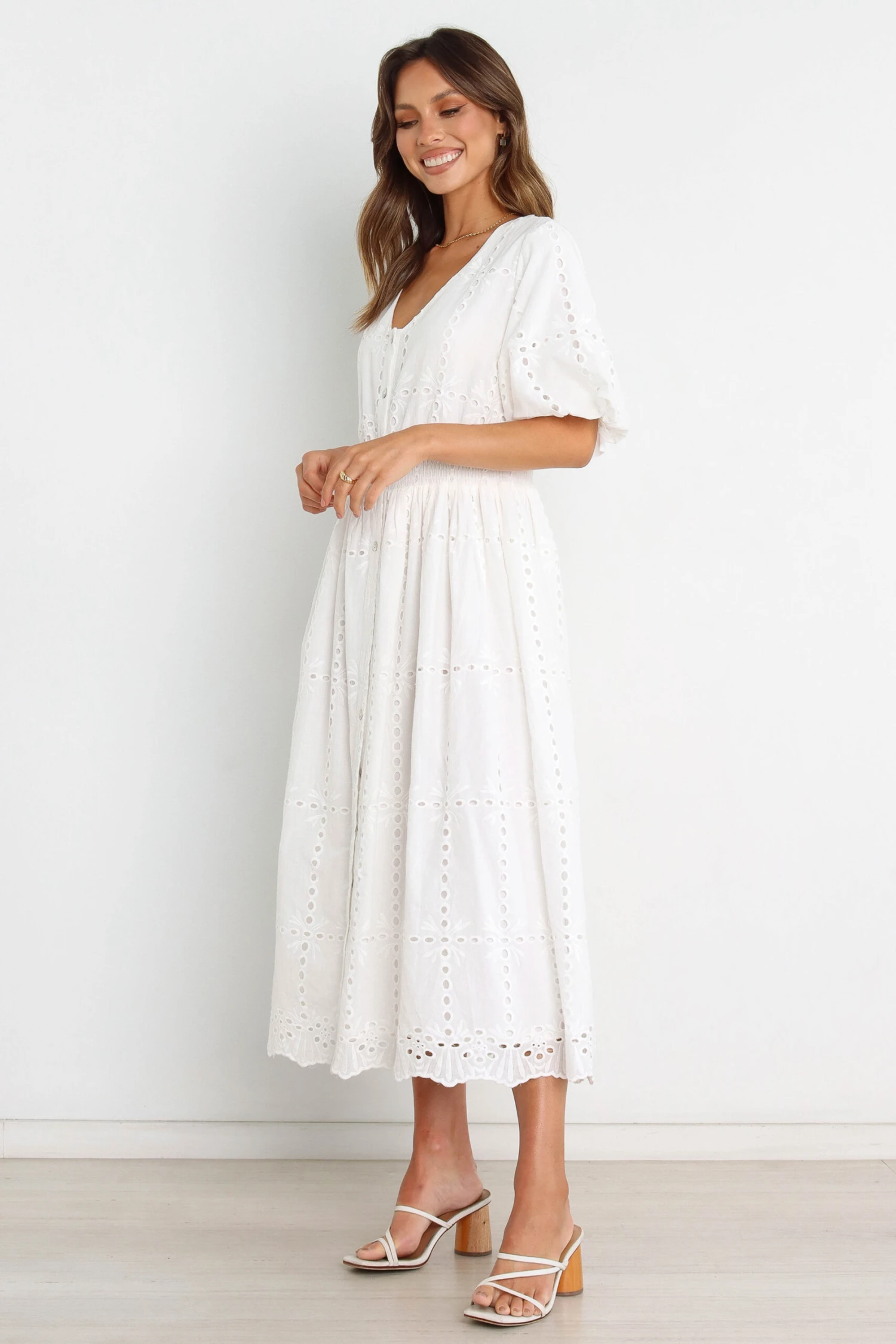 Ellison Dress - White 6 Ellison Dress - White - Image 4