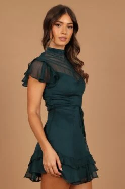 Everlee Dress - Emerald -Fashion Dress petal and pup usa dresses everlee dress emerald 32632065228977