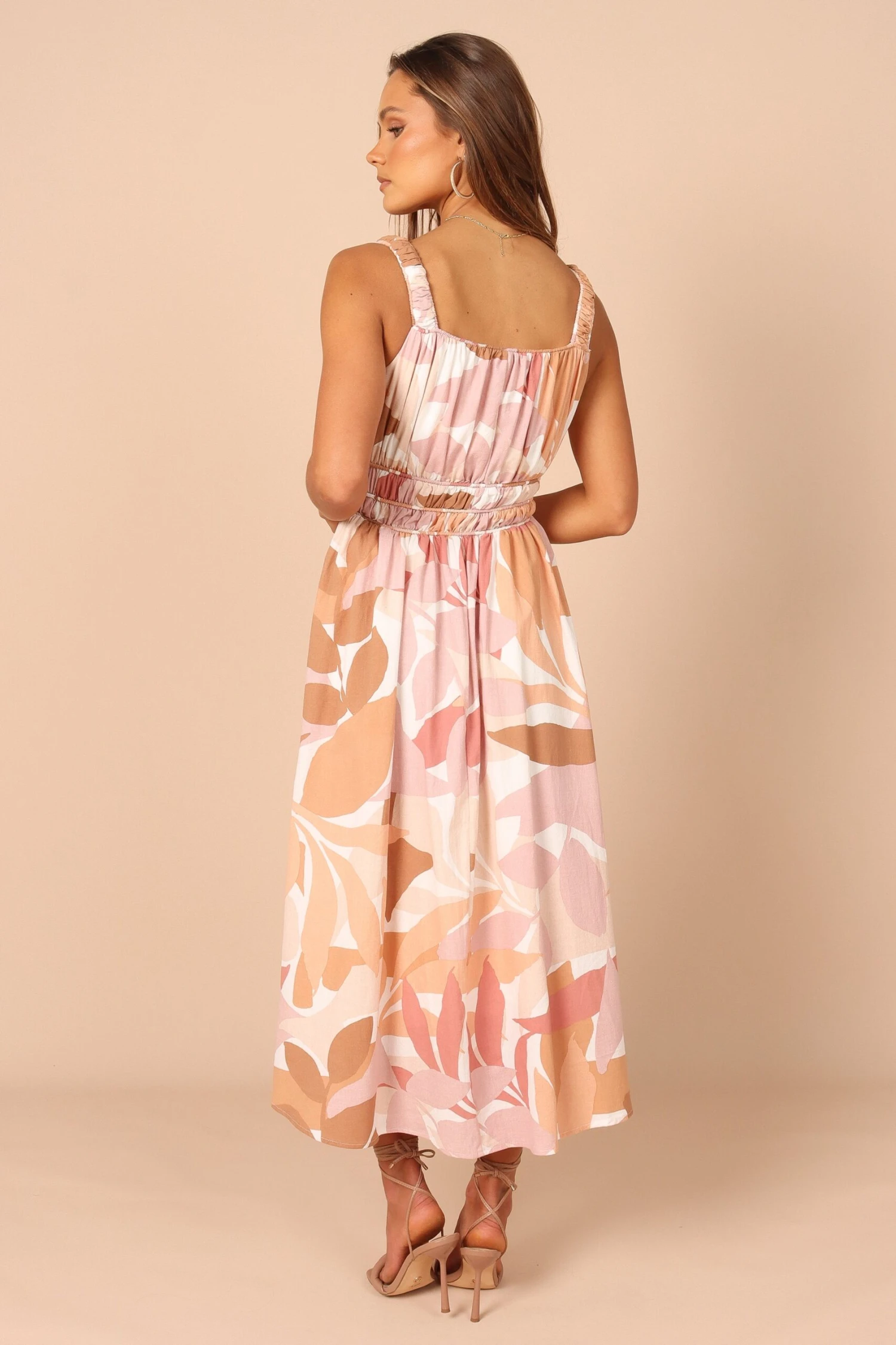 Everleigh Dress - LEaf Print 4 Everleigh Dress - LEaf Print - Image 2