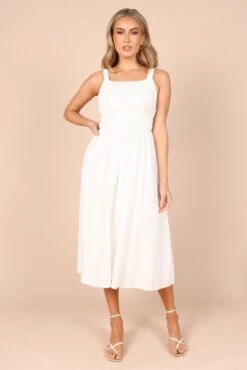 Everleigh Dress - White