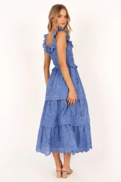 Finley Maxi Dress - Blue -Fashion Dress petal and pup usa dresses finley maxi dress blue 33643500929201