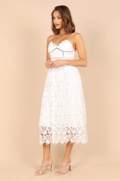 Francheshca Midi Lace Dress - White Lace 15 Francheshca Midi Lace Dress - White Lace -Fashion Dress petal and pup usa dresses francheshca midi lace dress white lace 32334001209521