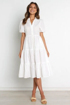 Freda Dress - White -Fashion Dress petal and pup usa dresses freda dress white 32050647466161
