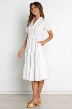 Freda Dress - White -Fashion Dress petal and pup usa dresses freda dress white 32050647531697