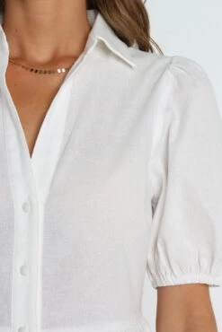 Freda Dress - White -Fashion Dress petal and pup usa dresses freda dress white 32050647662769