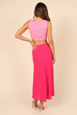 Gabby Cut Out Dress - Pink Splice -Fashion Dress petal and pup usa dresses gabby cut out dress pink splice 32102912721073