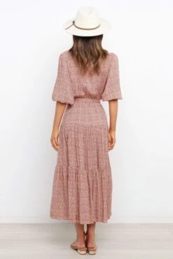 Hadyn Dress - Rust -Fashion Dress petal and pup usa dresses hadyn dress rust 15234220294218