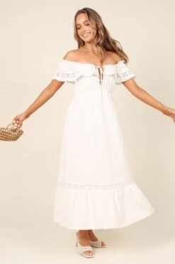 Janelle Dress - White