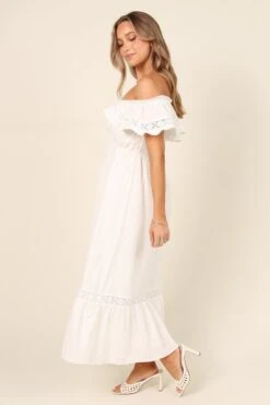 Janelle Dress - White -Fashion Dress petal and pup usa dresses janelle dress white 32020556447921