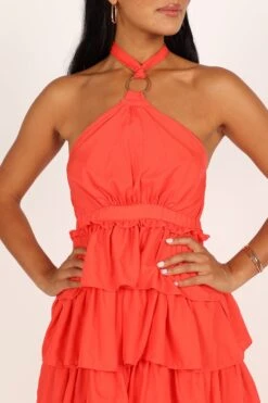 Jojo Midi Dress - Bright Punch -Fashion Dress petal and pup usa dresses jojo maxi dress bright punch 33446704087217