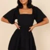 Jordyn Cut Out Mini Dress - Black -Fashion Dress petal and pup usa dresses jordyn cut out mini dress black 32041107357873