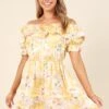Kylin Dress - Yellow -Fashion Dress petal and pup usa dresses kylin dress yellow 32077211566257