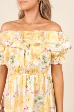 Kylin Dress - Yellow -Fashion Dress petal and pup usa dresses kylin dress yellow 32077211730097