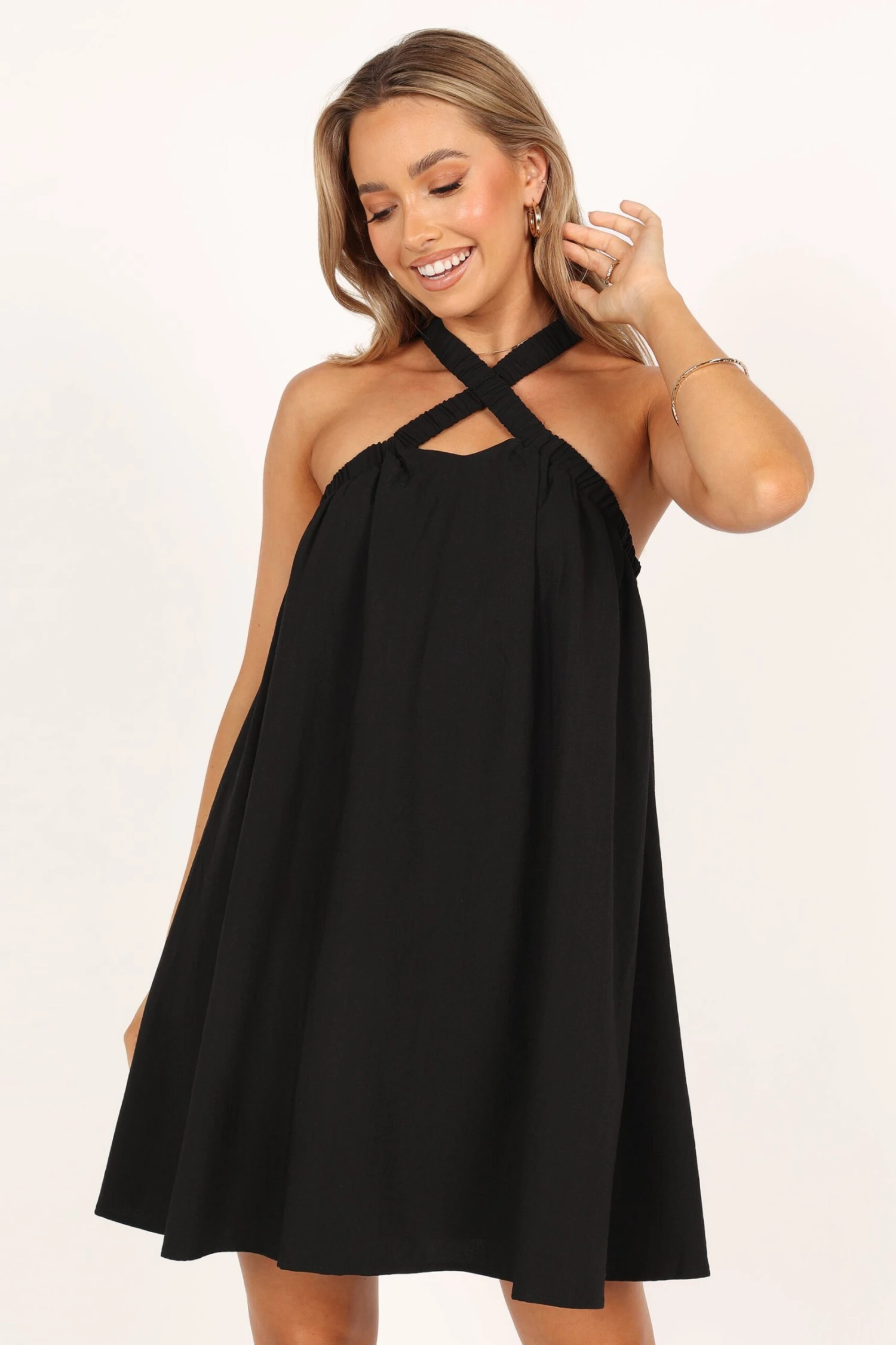Lara Mini Dress - Black 12 Lara Mini Dress - Black - Image 10