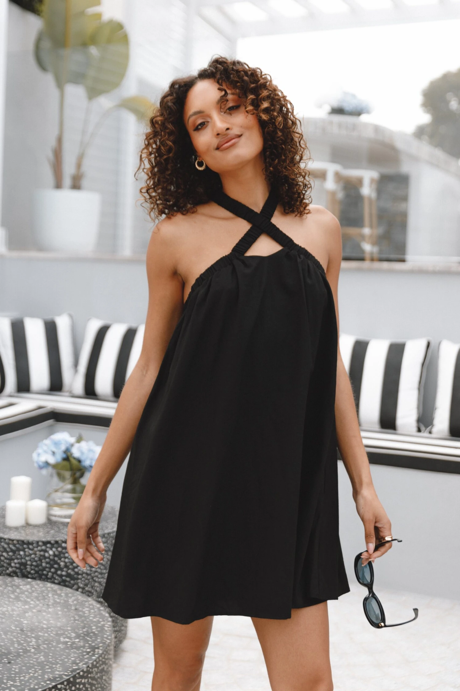 Lara Mini Dress - Black 3 Lara Mini Dress - Black