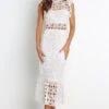Lauren Dress - White -Fashion Dress petal and pup usa dresses lauren dress white 31664132849841