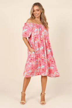 Leyden Dress - Pink -Fashion Dress petal and pup usa dresses leyden dress pink 31966012571825