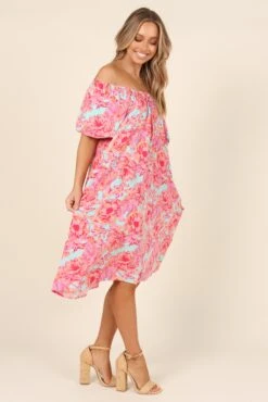 Leyden Dress - Pink -Fashion Dress petal and pup usa dresses leyden dress pink 31966012670129