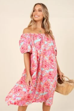 Leyden Dress - Pink -Fashion Dress petal and pup usa dresses leyden dress pink 31966012735665