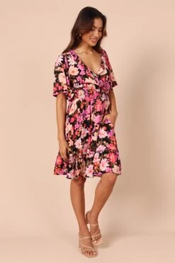 Lyris Mini Dress - Purple -Fashion Dress petal and pup usa dresses lyris mini dress purple 32314780811441